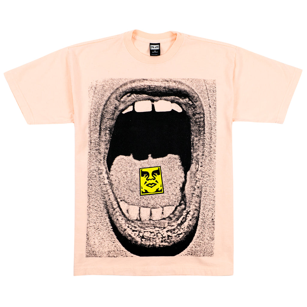 Obey Clothing Scream T Shirt - Putty