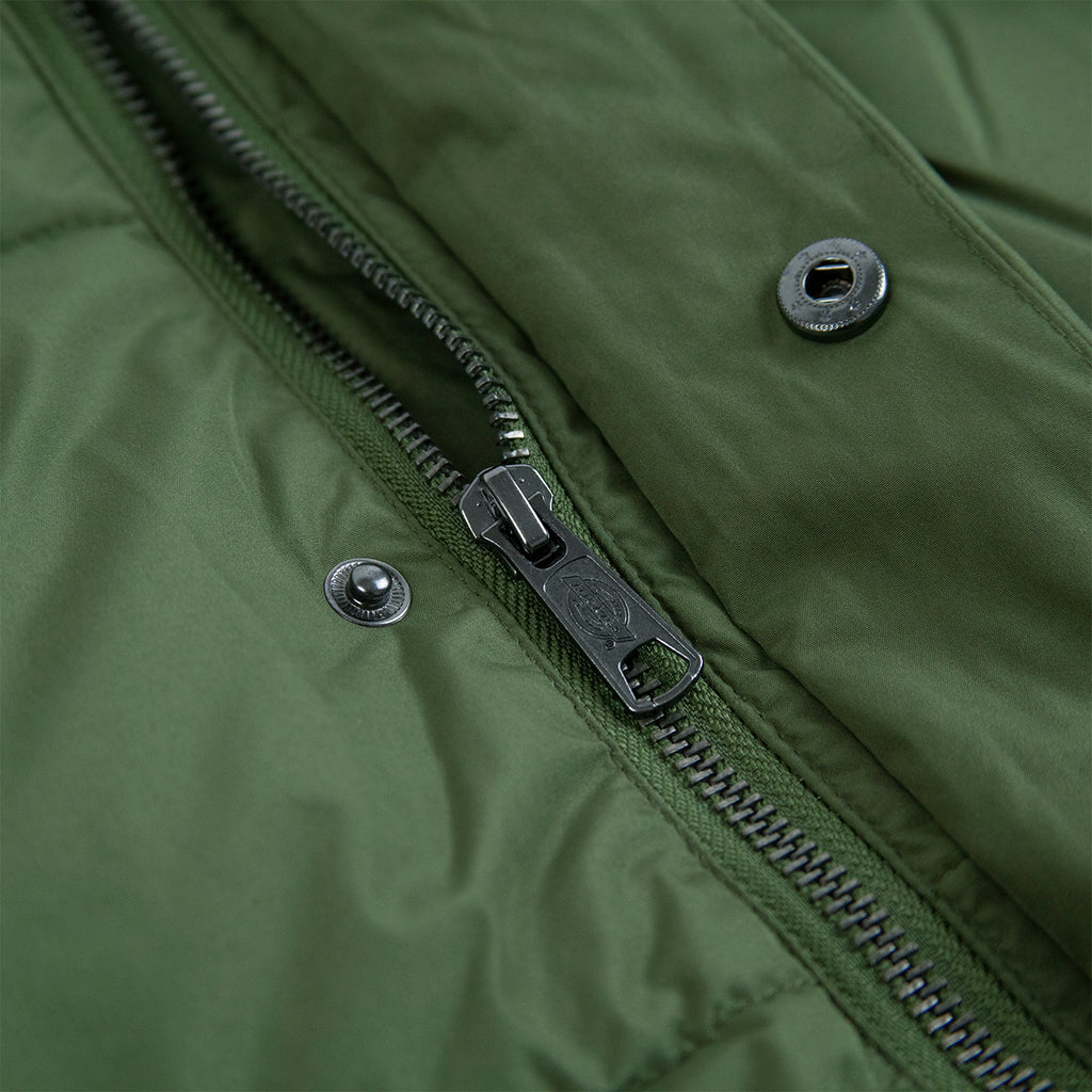 Dickies Olaton Jacket in Army Green - Zip