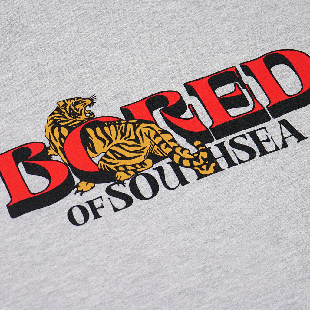 Onamura Tiger Sweatshirt - Heather Grey - closeup