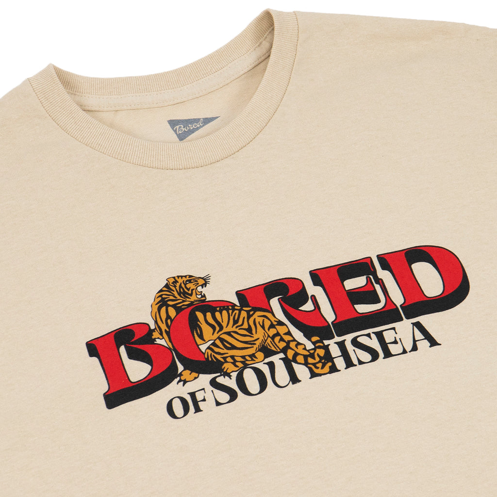 Onamura Tiger  T Shirt - Sand - front