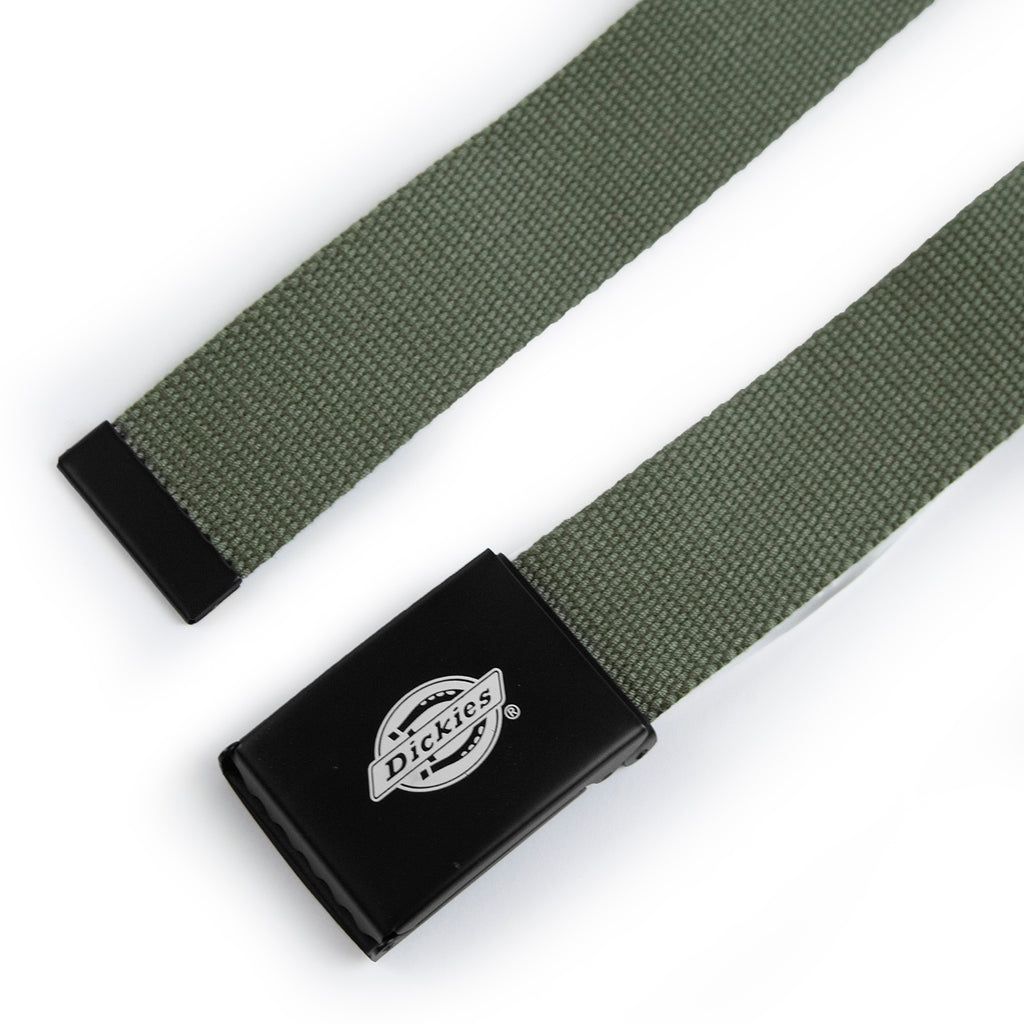 Dickies Orcutt Belt in Army Green - Detail