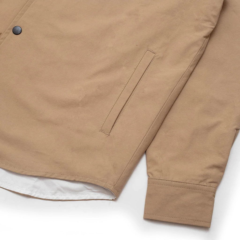 Parlez Salinas Bomber Shirt - Sand