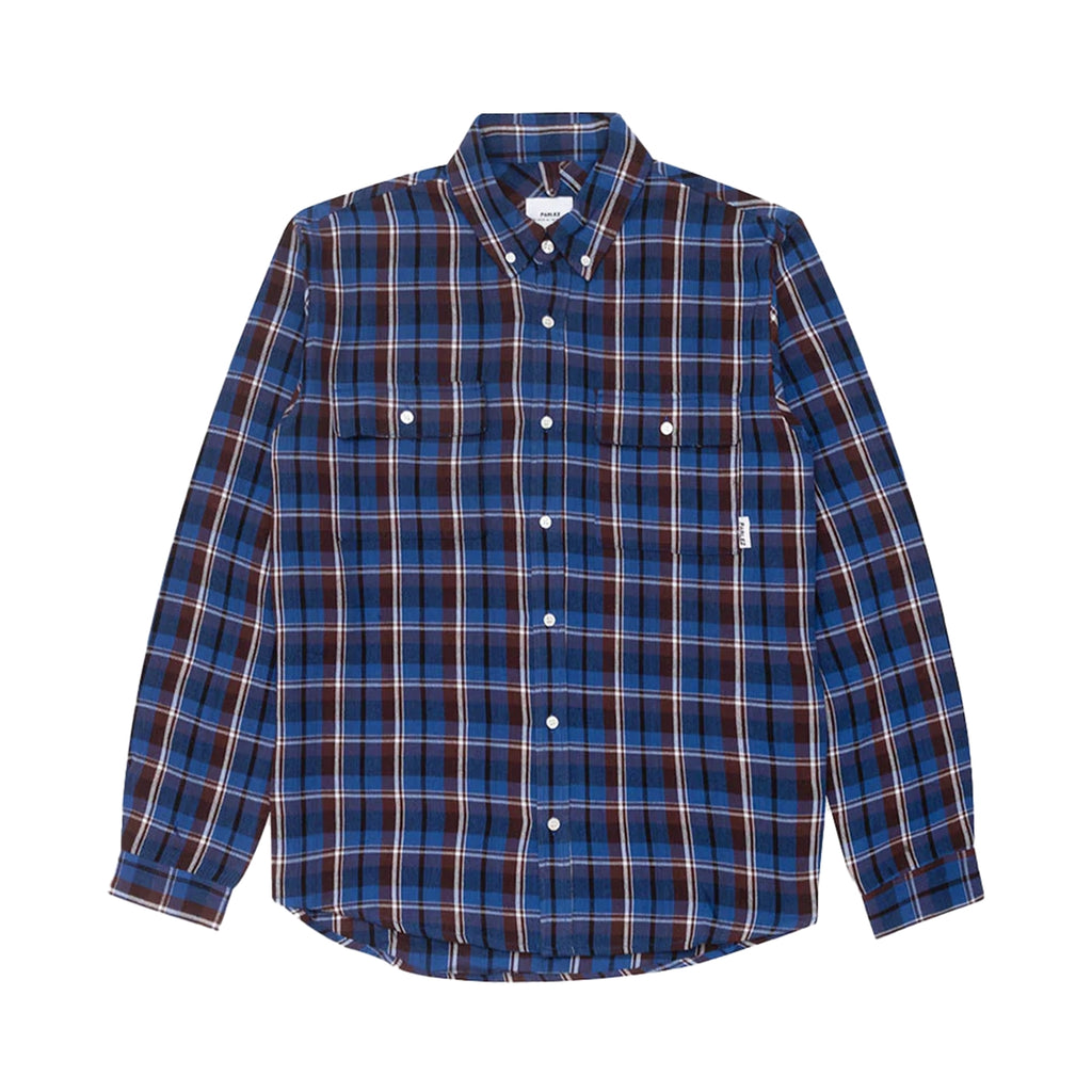 Parlez Carson Shirt - Navy Check