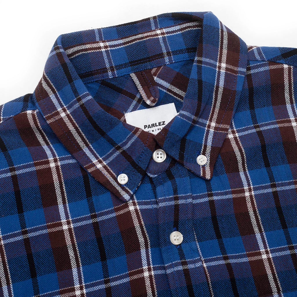 Parlez Carson Shirt - Navy Check