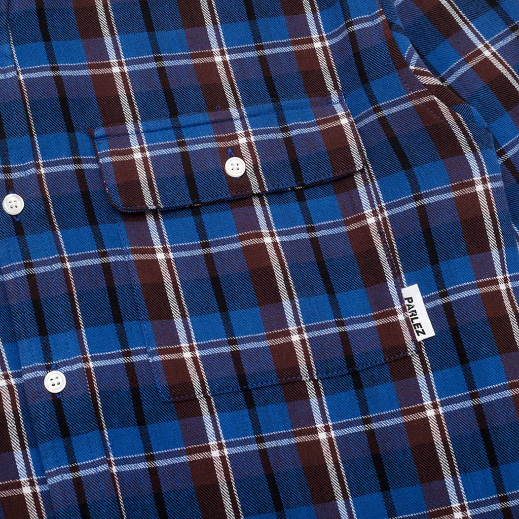 Parlez Carson Shirt - Navy Check