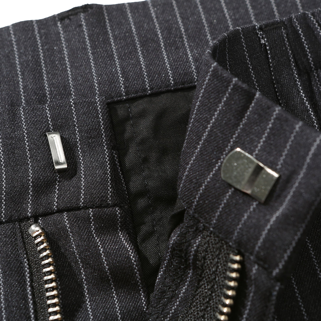 Helas Pinstripe Pant in Black - Undone