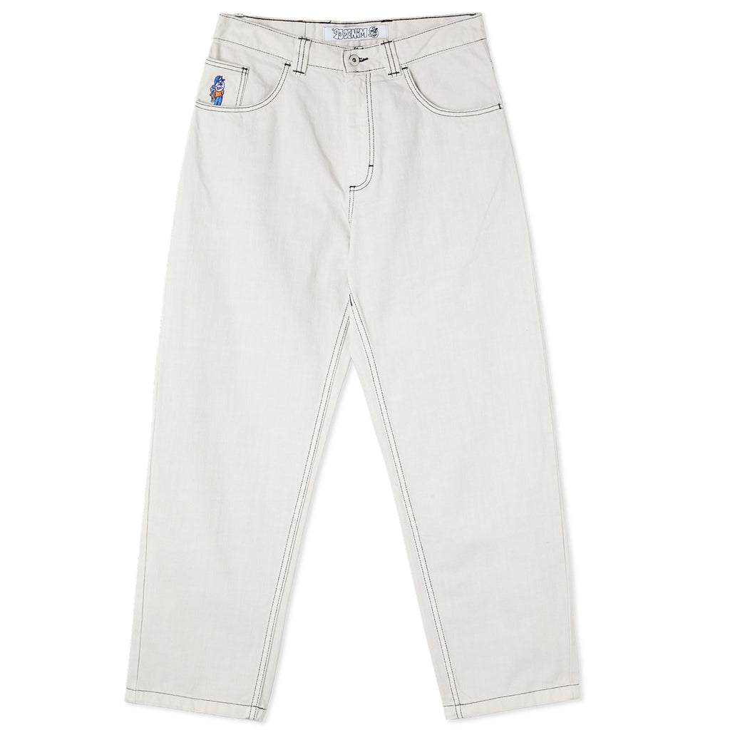 Polar Skate Co 93 Jeans - Washed White - front