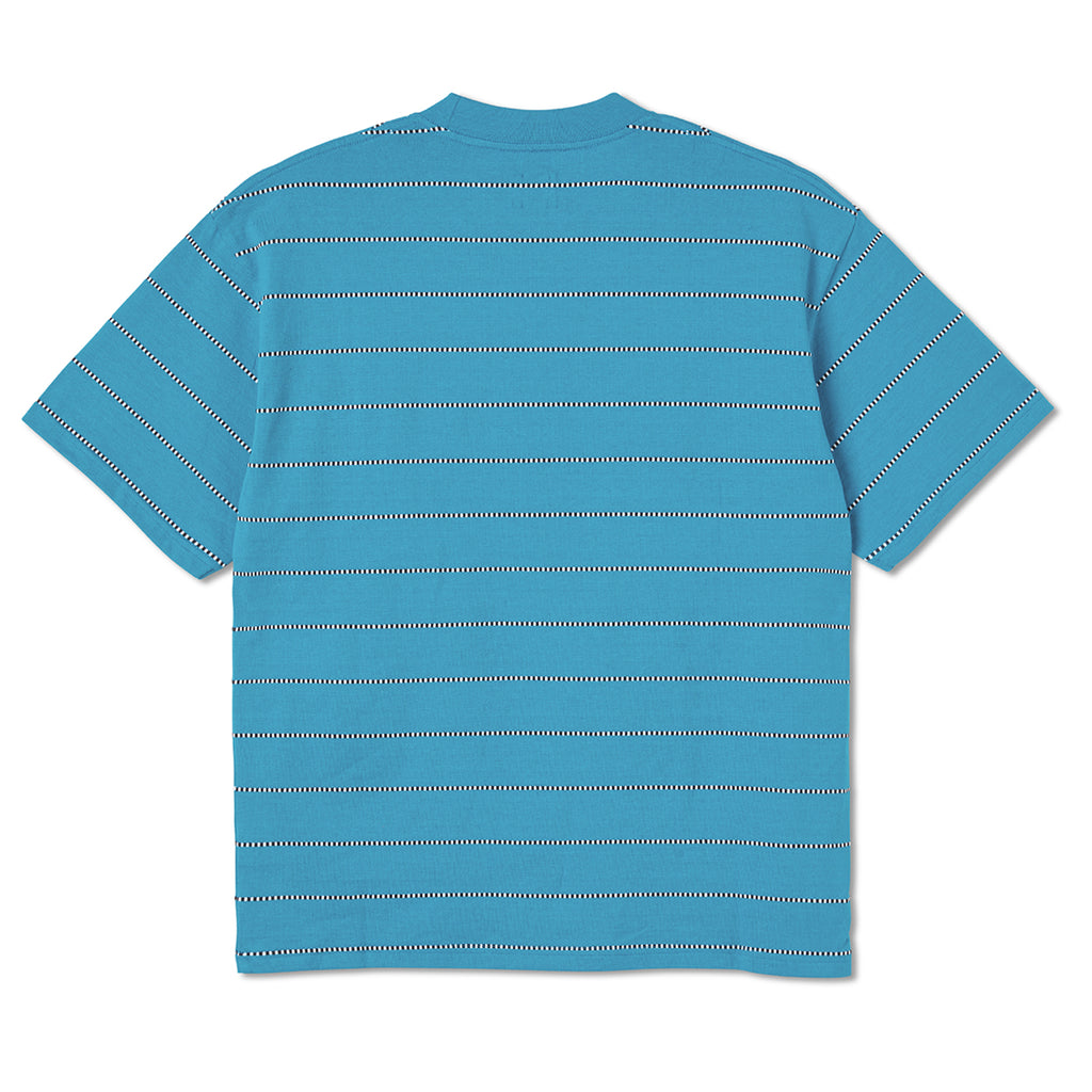 Polar Skate Co Checkered Surf T Shirt - Turquoise - back