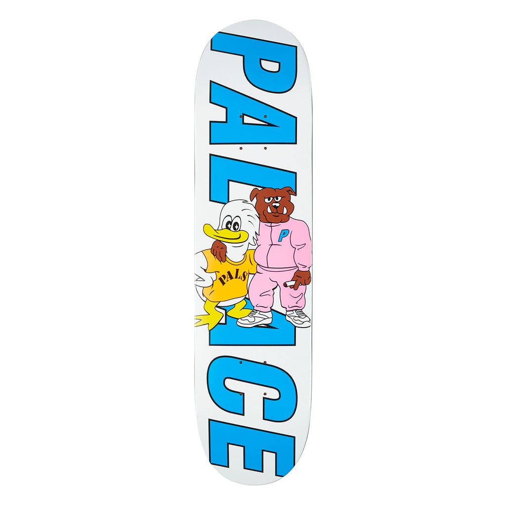 Palace Duck & Dog Skateboard Deck - 8" - bottom