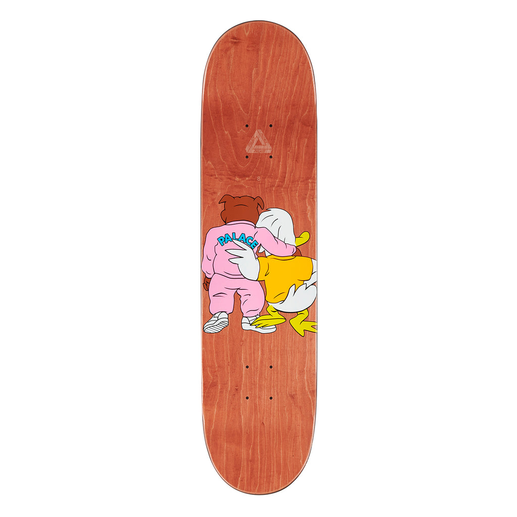 Palace Duck & Dog Skateboard Deck - 8" - top