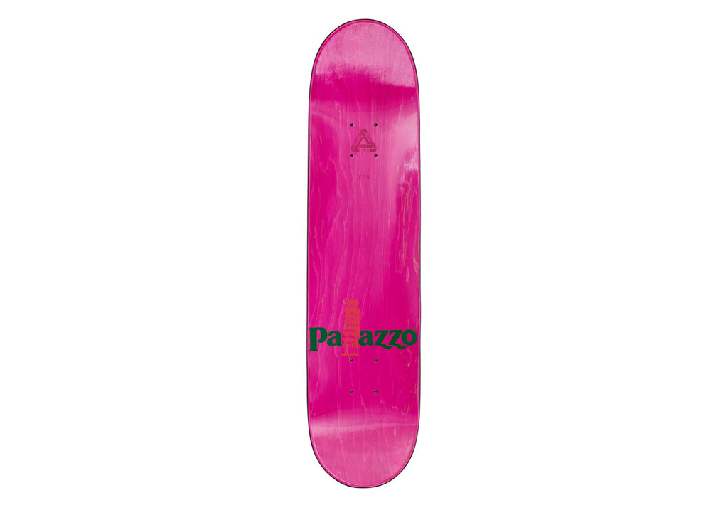 Palace Palazzo Green Skateboard Deck in 7.75" - Top