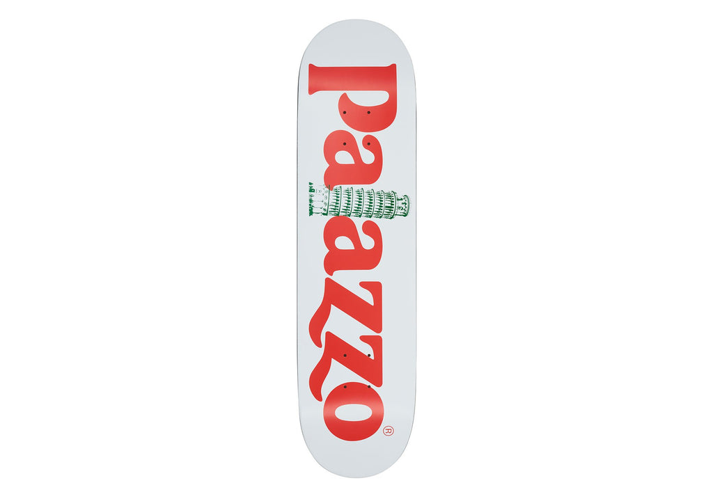 Palace Palazzo Red Skateboard Deck in 8.1"