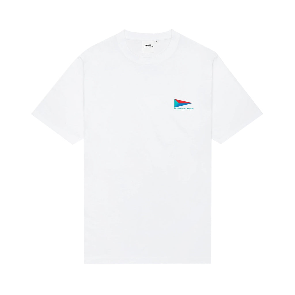 Parlez Club T Shirt - White - front