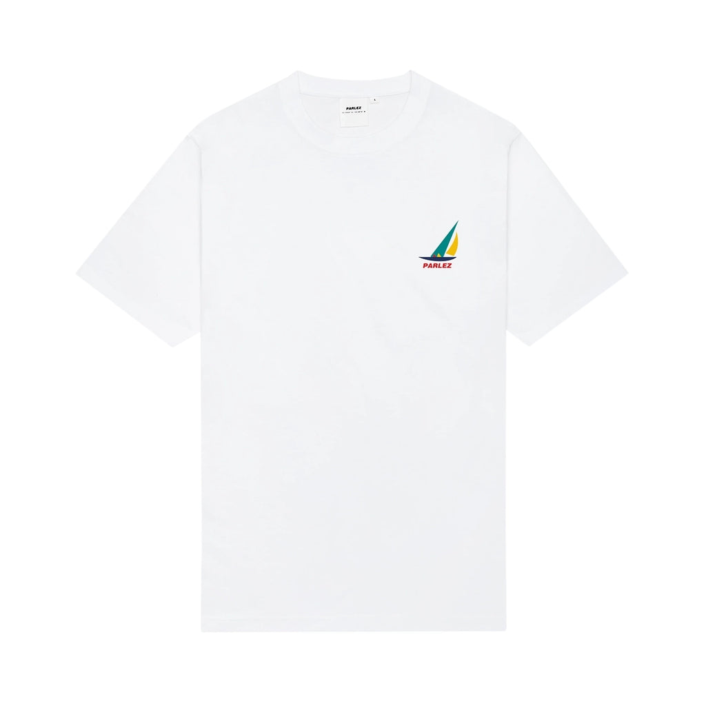 Parlez Regatta T Shirt - White - front