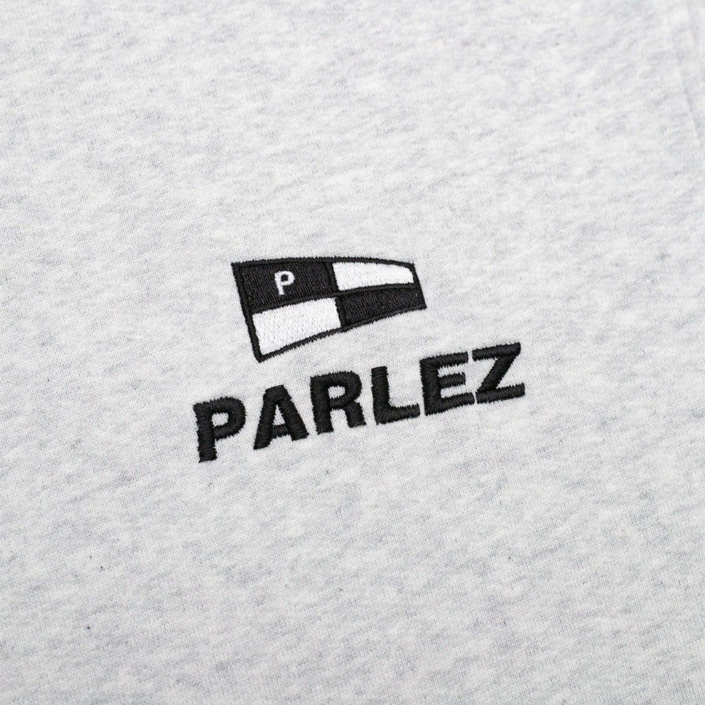 Parlez Tradewinds Crew Sweatshirt - Heather - closeup2