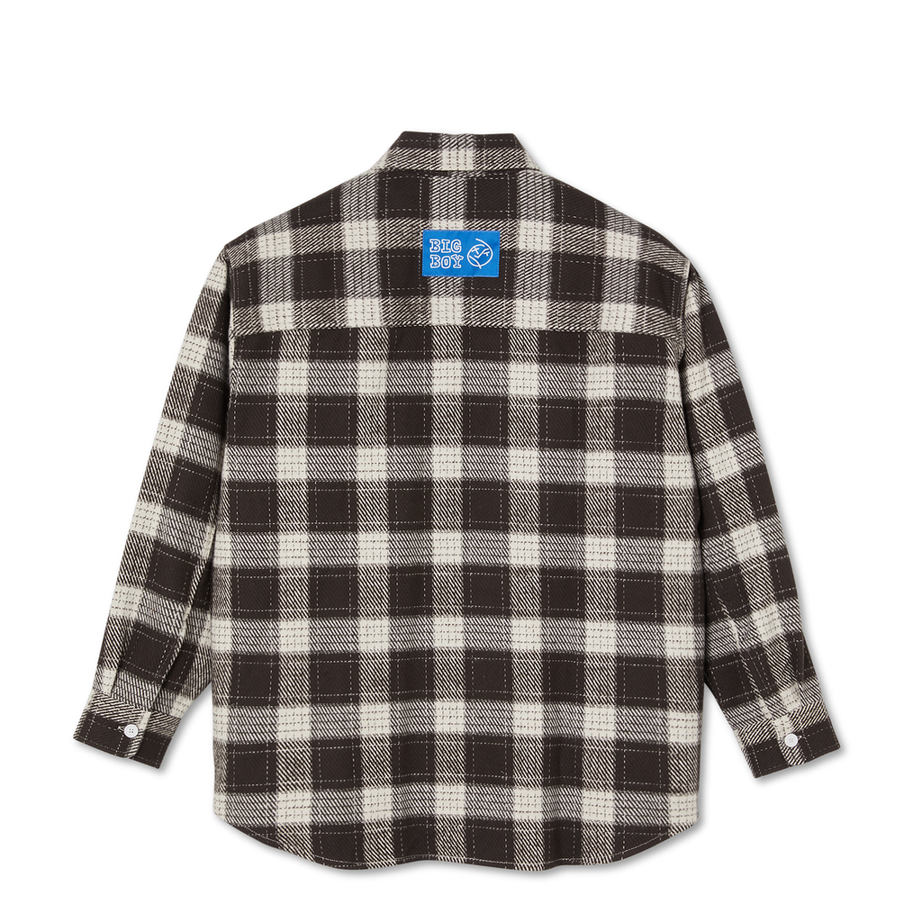 Polar Skate Co Big Boy Flannel Shirt - Brown