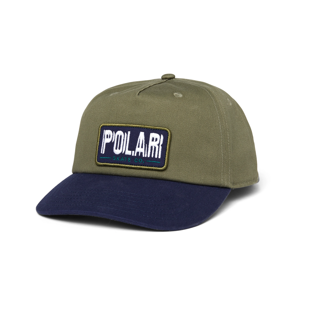 Polar Skate Co Earthquake Patch Cap - Uniform Green - main