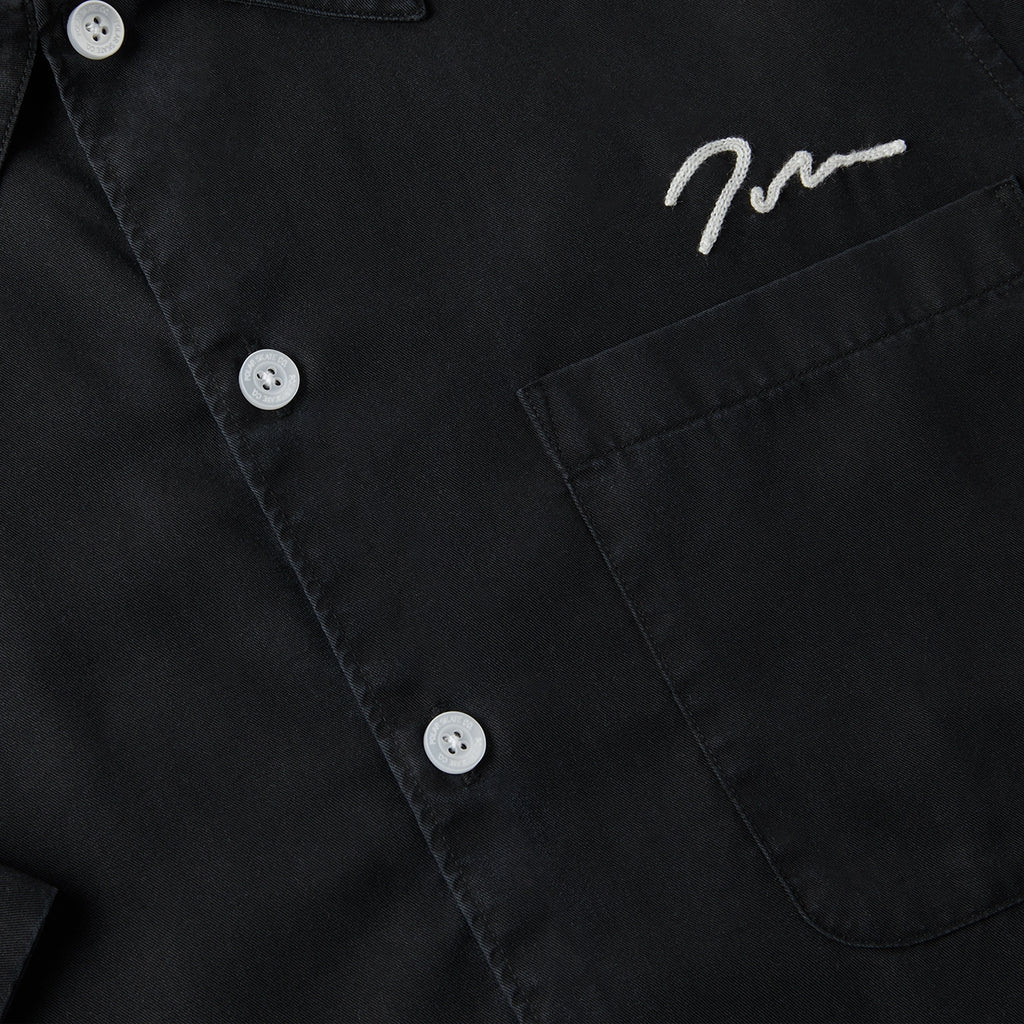 Polar Skate Co NCF Shirt - Black - closeup