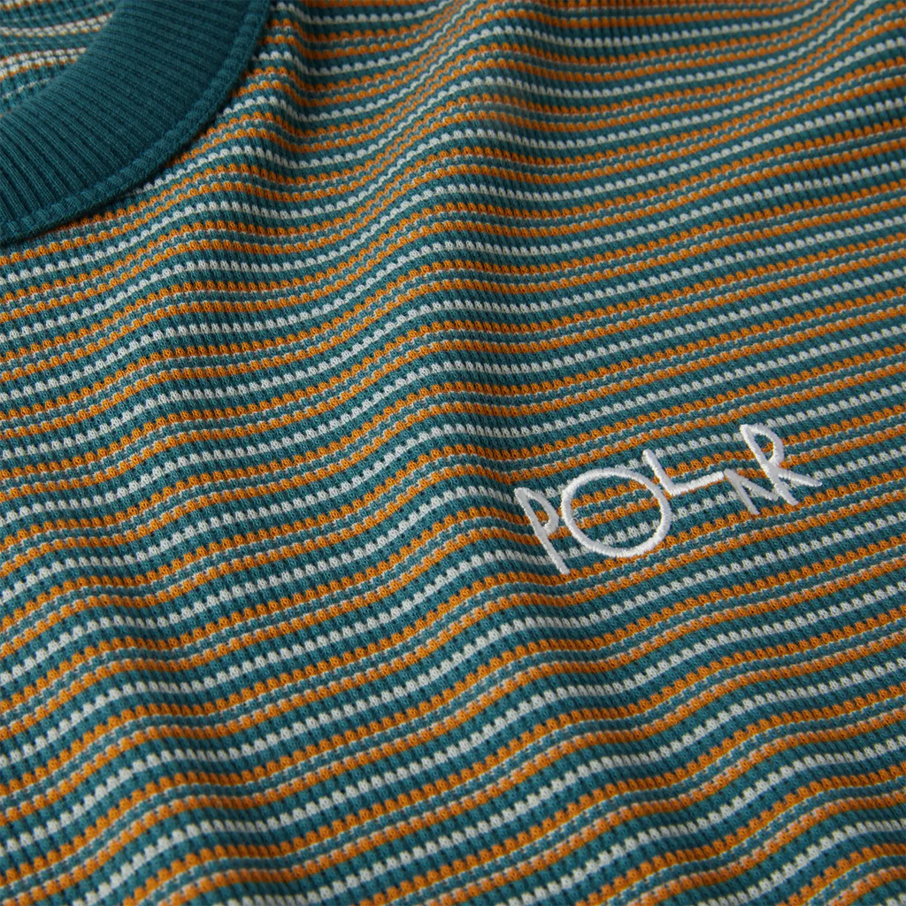 Polar Skate Co Shin T Shirt - Teal - closeup