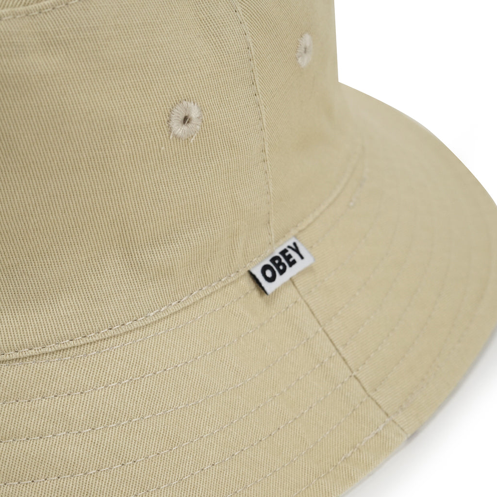 Obey Clothing Pollen Reversible Bucket Hat - Unbleached / Multi - closeup