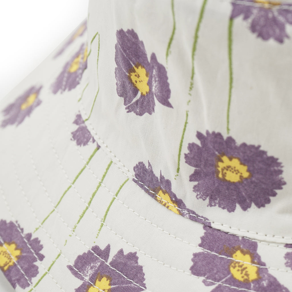 Obey Clothing Pollen Reversible Bucket Hat - Unbleached / Multi - closeup2