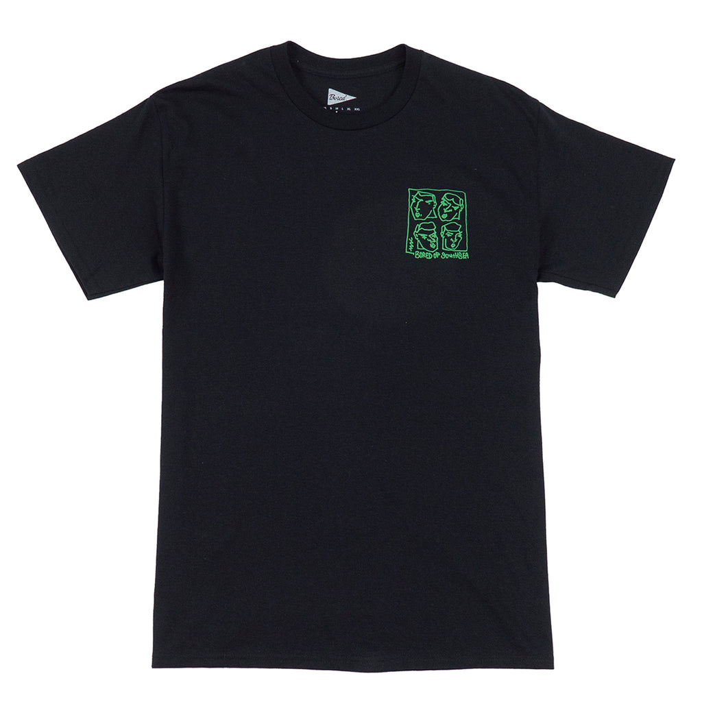 Bored of Southsea Alv T Shirt - Black - main