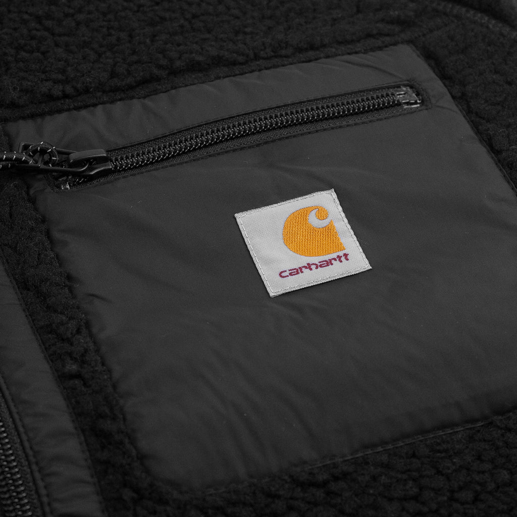 Carhartt WIP Prentis Vest Liner in Black - Zip Pocket