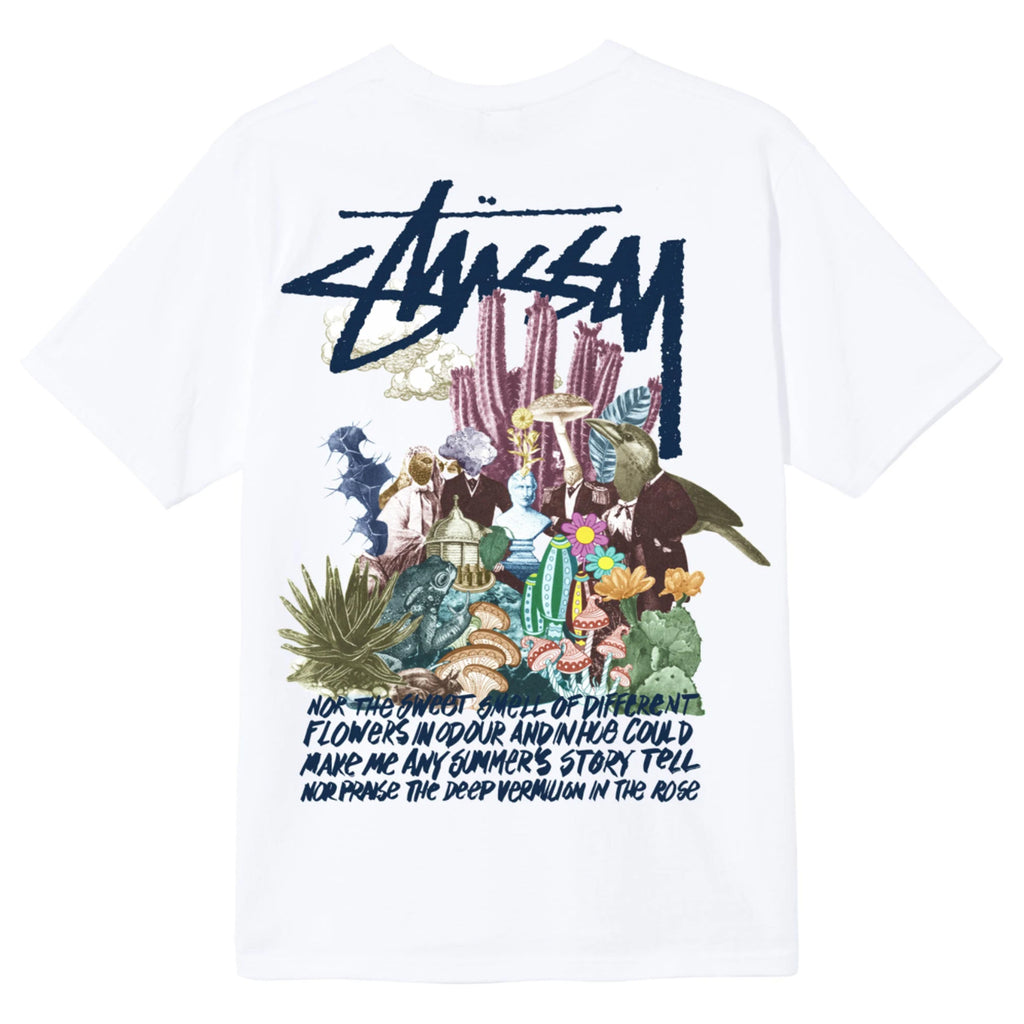 Stussy Psychedelic T Shirt in White