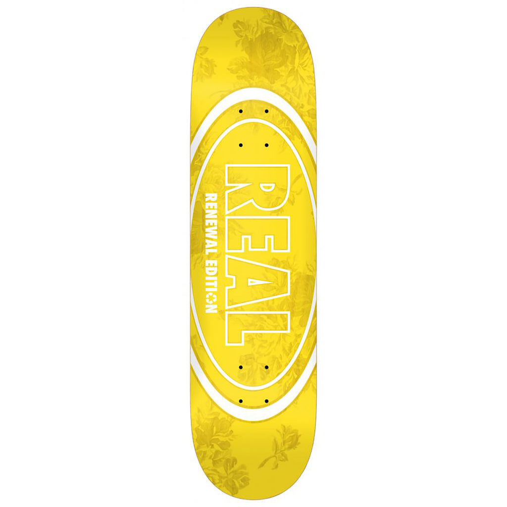 Real Skateboards Floral Renewal Skateboard Deck in 7.75"