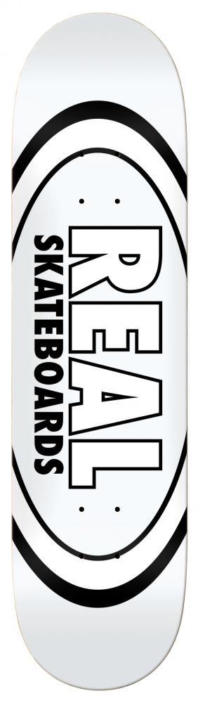 Real Skateboards Team Classic Oval Skateboard Deck in 8.38"