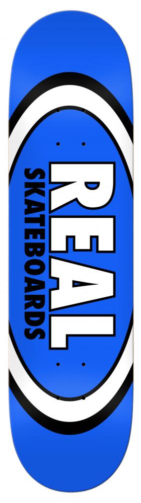 Real Skateboards Team Classic Oval Skateboard Deck - 8.5"
