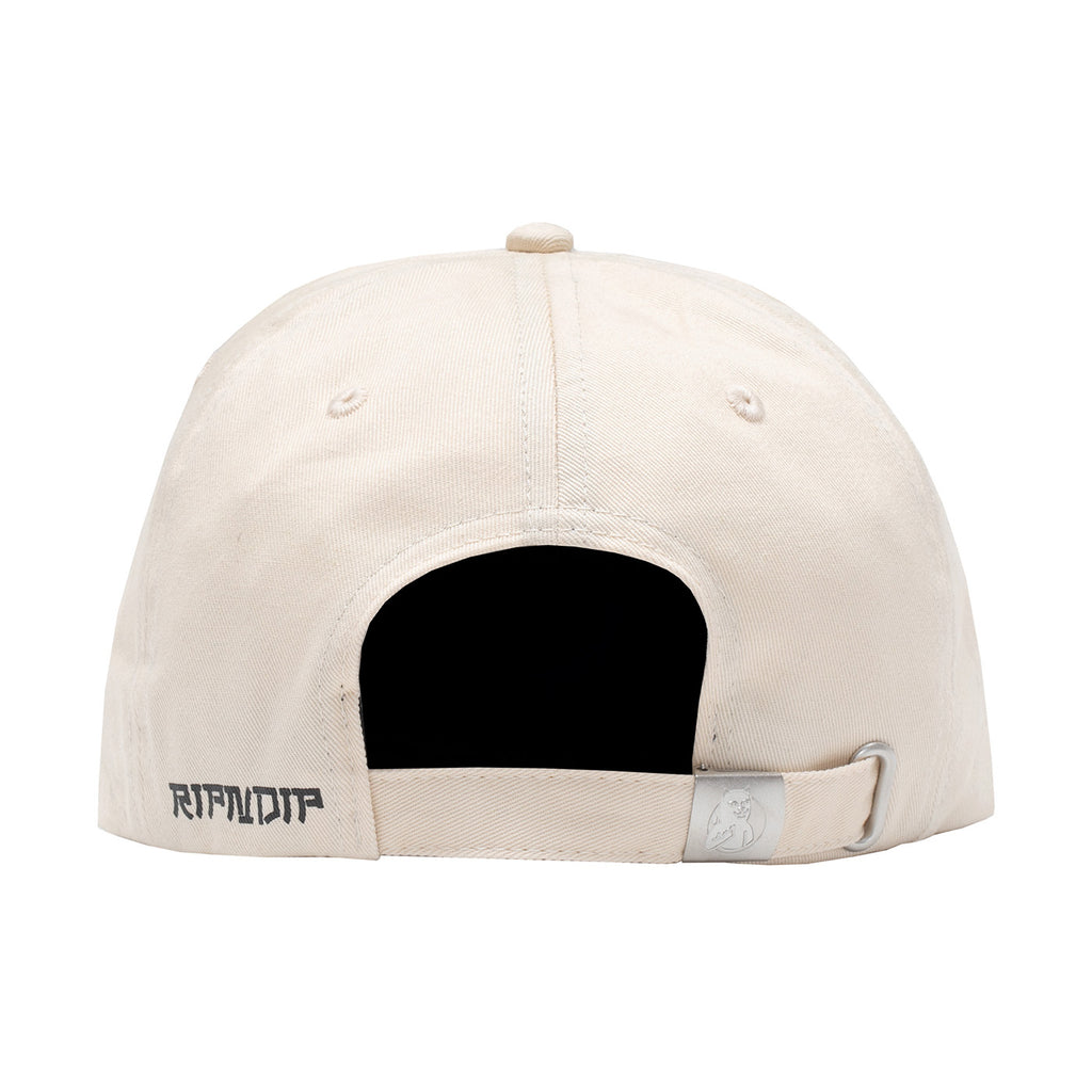 RIPNDIP Lucky Nerm Strapback Cap - Khaki - back