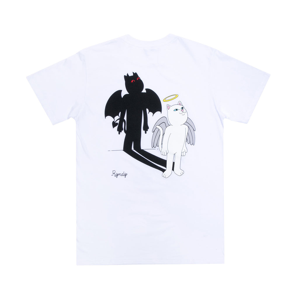 RIPNDIP Shadow Friend T Shirt - White - back