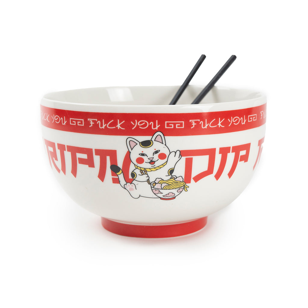 RIPNDIP Lucky Nerm Ceramic Bowl - White - main