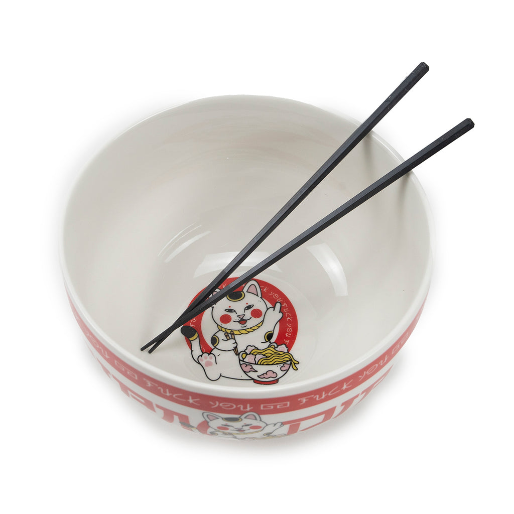 RIPNDIP Lucky Nerm Ceramic Bowl - White - 4