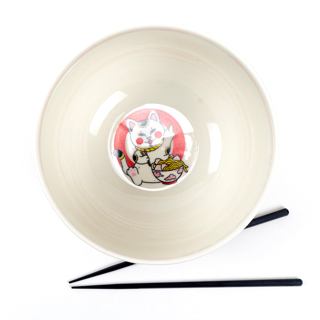 RIPNDIP Lucky Nerm Ceramic Bowl - White - 6