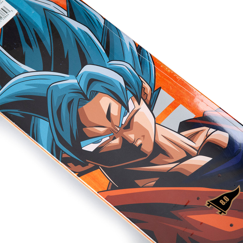 Primitive Rodriguez SSG Goku Skateboard Deck 8" - Graphic detail