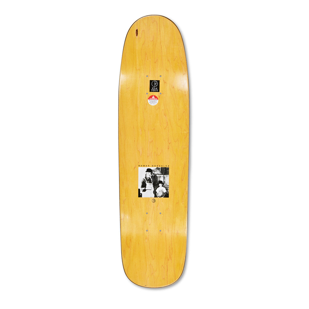 Polar Skate Co Roman Gonzalez Champs Elyses Paris Skateboard Deck - P9 Top
