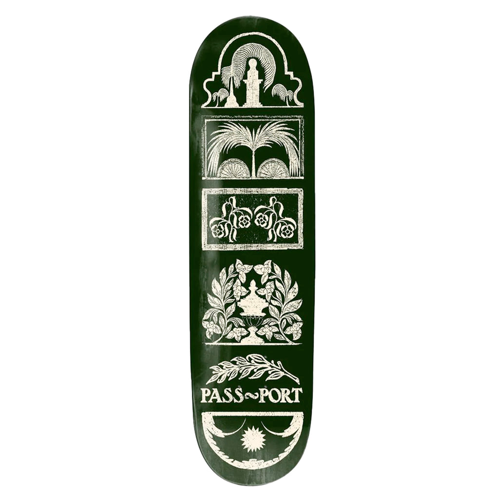 PASS~PORT Rubbings Series - Front Yard Skateboard Deck - 8.25" - bottom