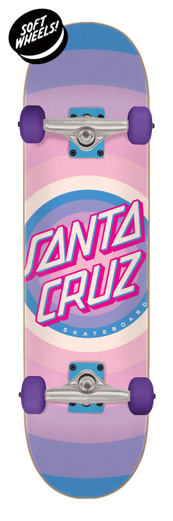 Santa Cruz Gleam Dot Skateboard Complete - 7.75"