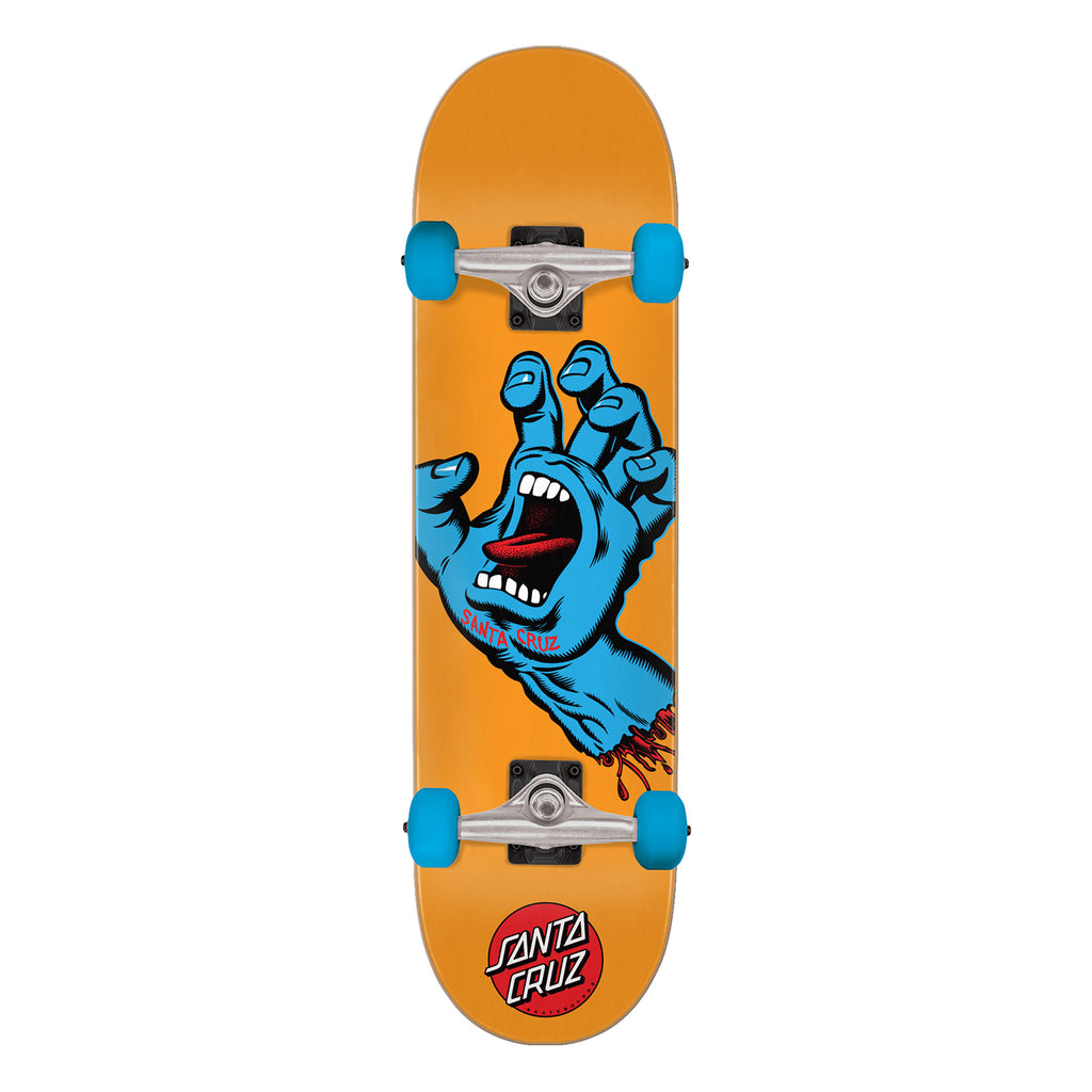 Santa Cruz Screaming Hand Skateboard Complete in 7.8"