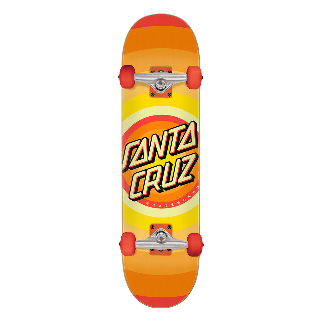 Santa Cruz Gleam Dot Skateboard Complete in 8"