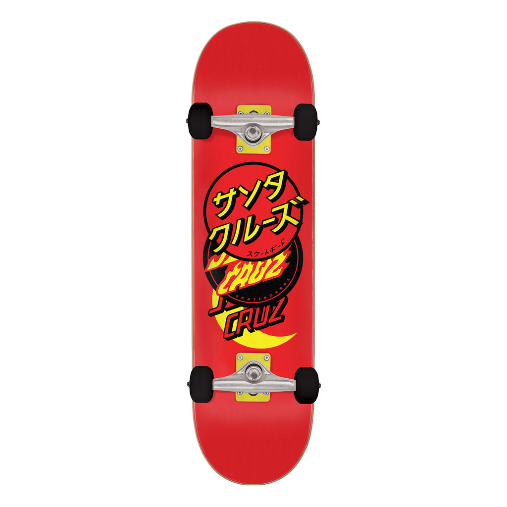 Santa Cruz Group Dot Skateboard Complete in 8"