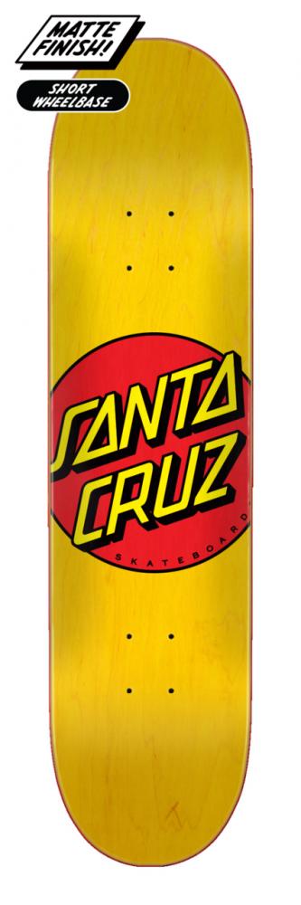 Santa Cruz Classic Dot Skateboard Deck - 7.75"