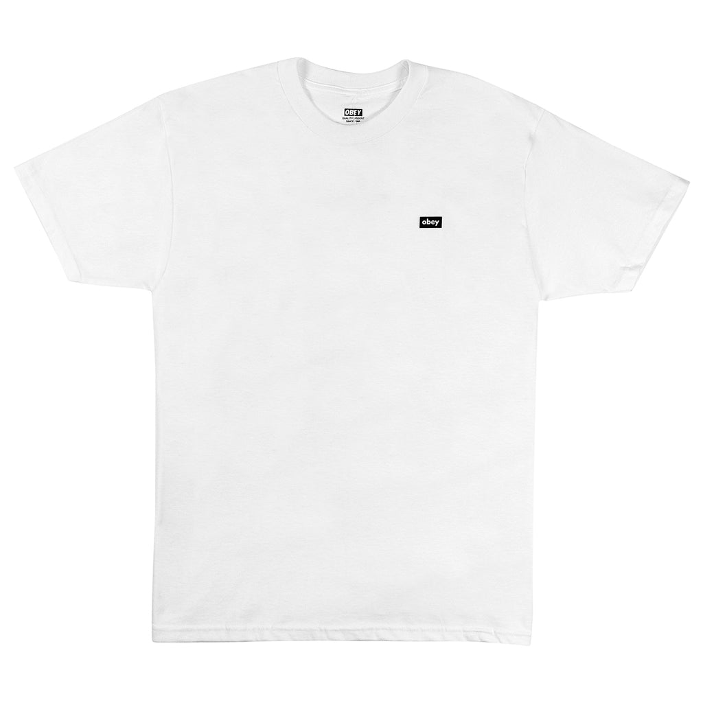 Obey Clothing Seduction of The Masses T Shirt in White - Front