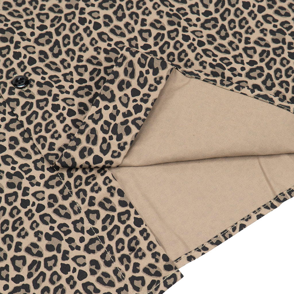 Dickies S/S Silver Firs Shirt - Leopard Print - lining