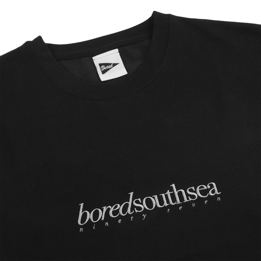Bored of Southsea Hammer Sweatshirt in Black / Grey - Detail