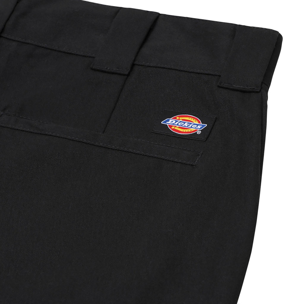 Dickies 873 Slim Straight Flex Work Pant in Black - Back Label