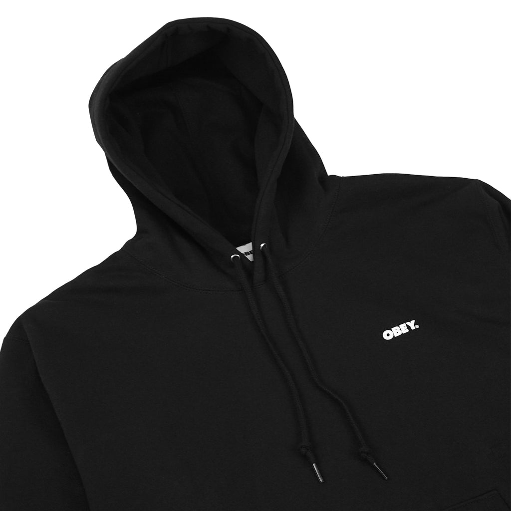 Obey Clothing Statue Icon Hoodie in Black - Detail