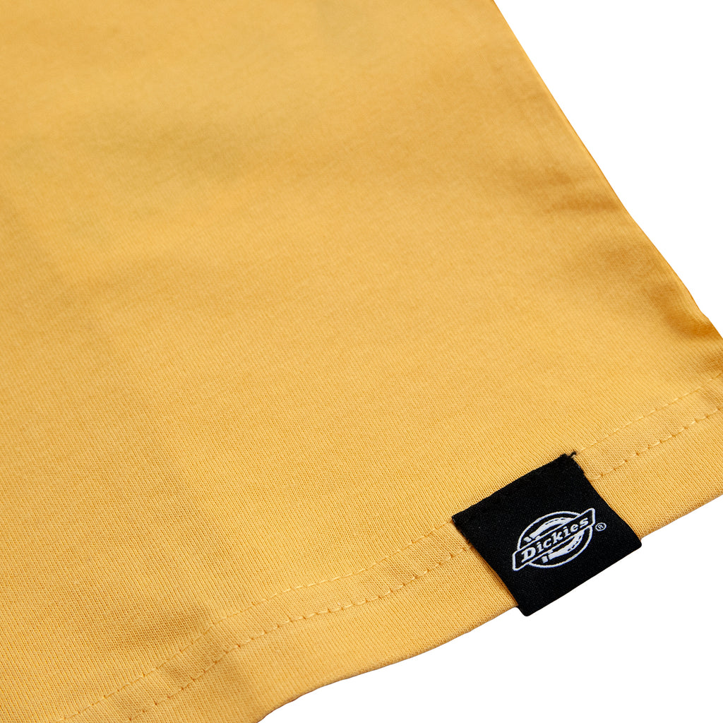 Dickies Stockdale T Shirt in Apricot - Label